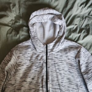 White Danskin Now Girls Athletic Hoodie